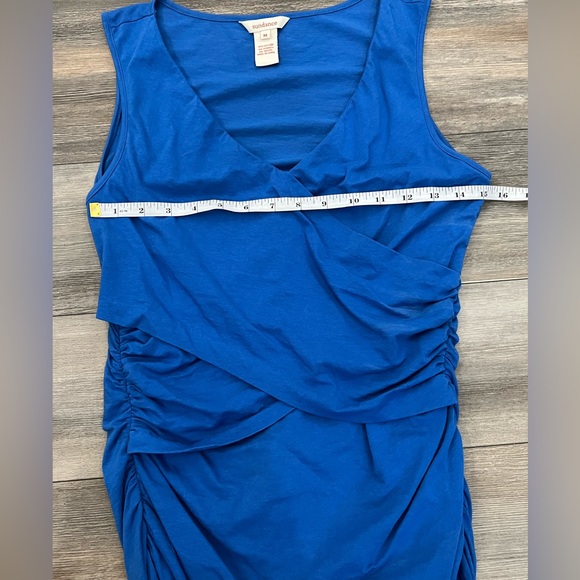 Sundance Womens Super adorable Cinched sides Top- Medium - Picture 2 of 8